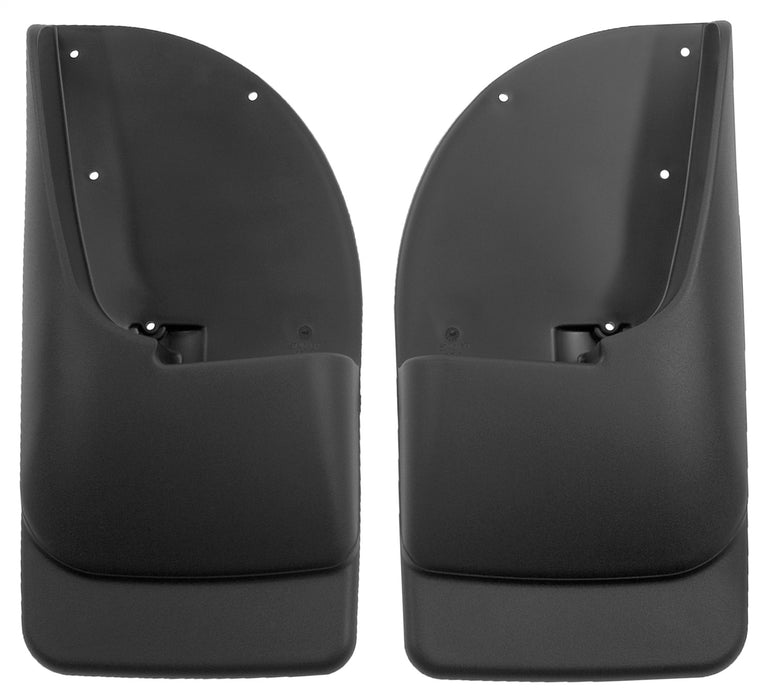 Husky Liners 57401 Custom Mud Guards-Rear Mud Guards for Select Ford F-250 Super Duty, Ford F-350 Super Duty