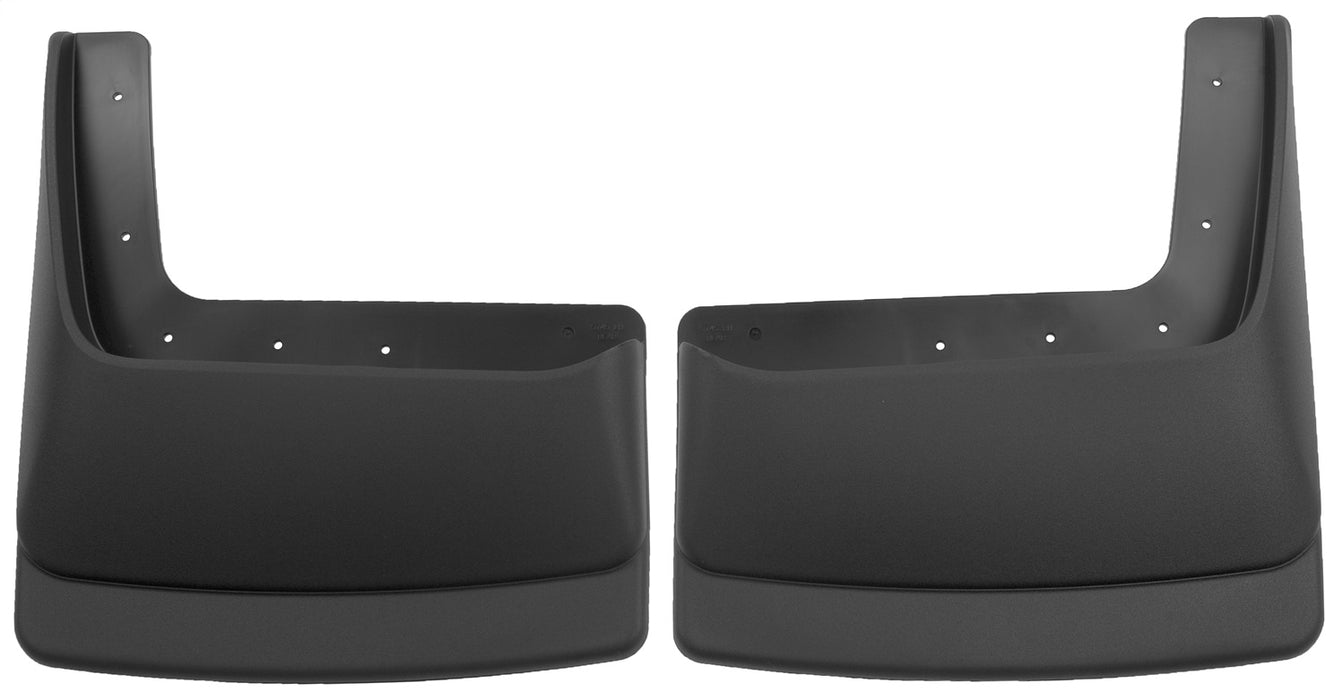 Husky Liners 57451 Custom Mud Guards-Dually Rear Mud Guards for Select Ford F-350 Super Duty, Ford F-450 Super Duty