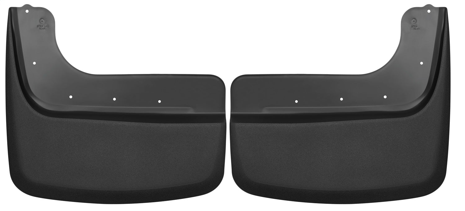 Husky Liners 57641 Custom Mud Guards-Dually Rear Mud Guards for Select Ford F-350 Super Duty, Ford F-450 Super Duty