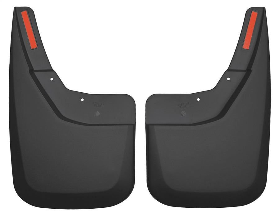 Husky Liners 57881 Custom Mud Guards-Rear Mud Guards for Select Chevrolet Silverado 1500, Chevrolet Silverado LD, Chevrolet Silverado HD, Chevrolet Silverado HD, GMC Sierra Limited, GMC Sierra HD, GMC Sierra HD