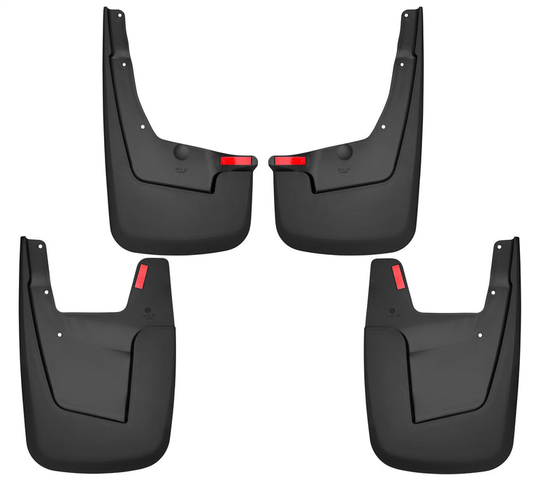Husky Liners 58146 Custom Mud Guards-Front and Rear Mud Guard Set for Select Ram