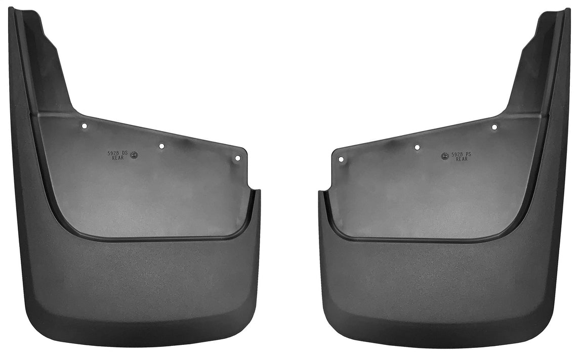 Husky Liners 59281 Custom Mud Guards-Rear Mud Guards for Select Chevrolet Silverado HD, Chevrolet Silverado HD