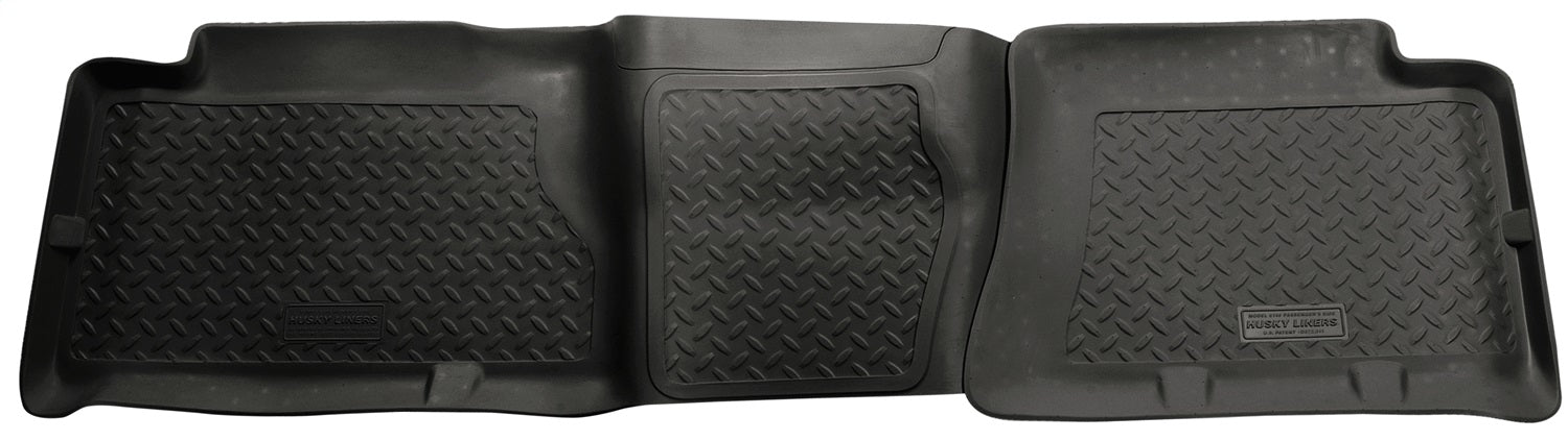 Husky Liners 61461 Classic Style-2nd Seat Floor Liner for Select Chevrolet Silverado HD, Chevrolet Silverado HD Classic, Chevrolet Silverado HD, Chevrolet Silverado HD Classic, Chevrolet Silverado 3500, Chevrolet Silverado Classic, GMC Sierra HD, GMC
