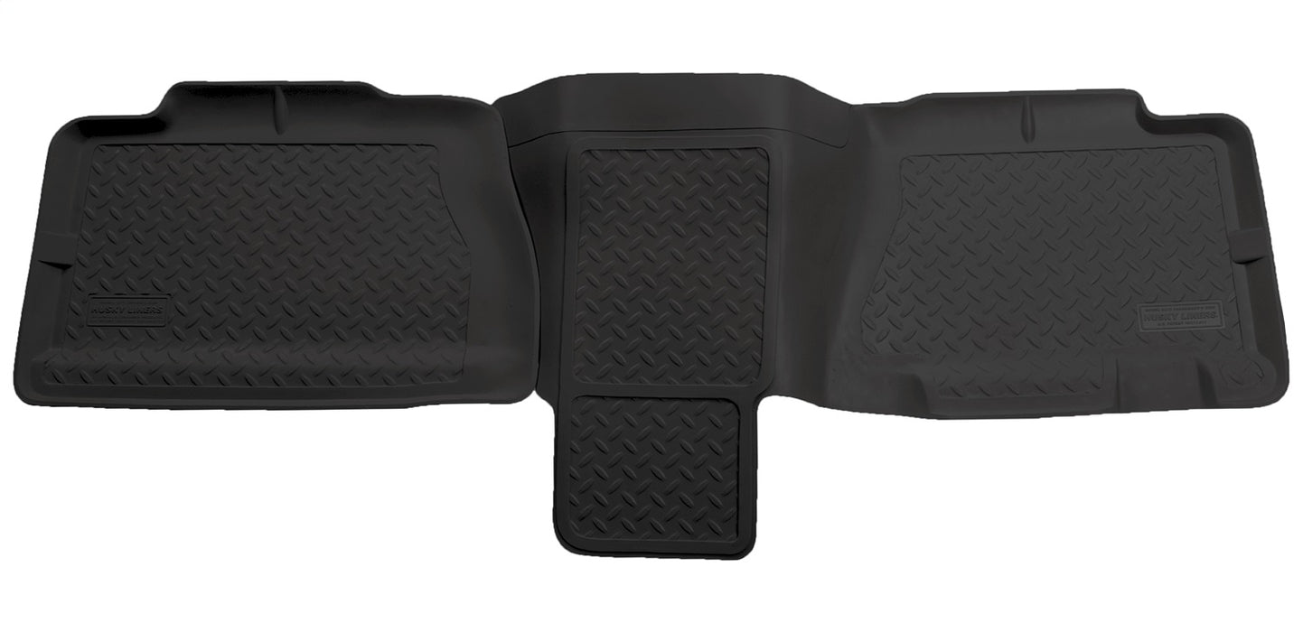 Husky Liners 62751 Classic Style-2nd Seat Floor Liner for Select Cadillac Escalade ESV, Cadillac Escalade EXT, Chevrolet Avalanche 1500, Chevrolet Avalanche 2500, Chevrolet Silverado HD, Chevrolet Silverado HD, Chevrolet Silverado 3500, Chevrolet