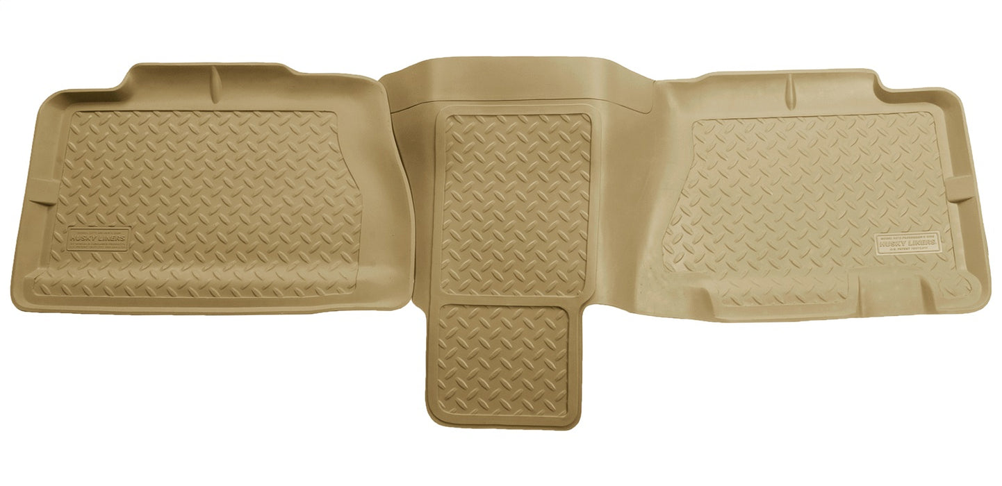Husky Liners 62753 Classic Style-2nd Seat Floor Liner for Select Cadillac Escalade ESV, Cadillac Escalade EXT, Chevrolet Avalanche 1500, Chevrolet Avalanche 2500, Chevrolet Silverado HD, Chevrolet Silverado HD, Chevrolet Silverado 3500, Chevrolet