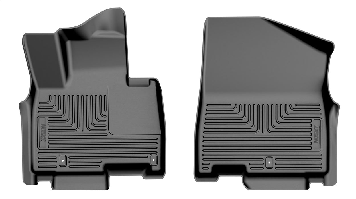 Husky Liners 77401 X-act Contour-Front Floor Liners for Select Ford Excursion, Kia Carnival