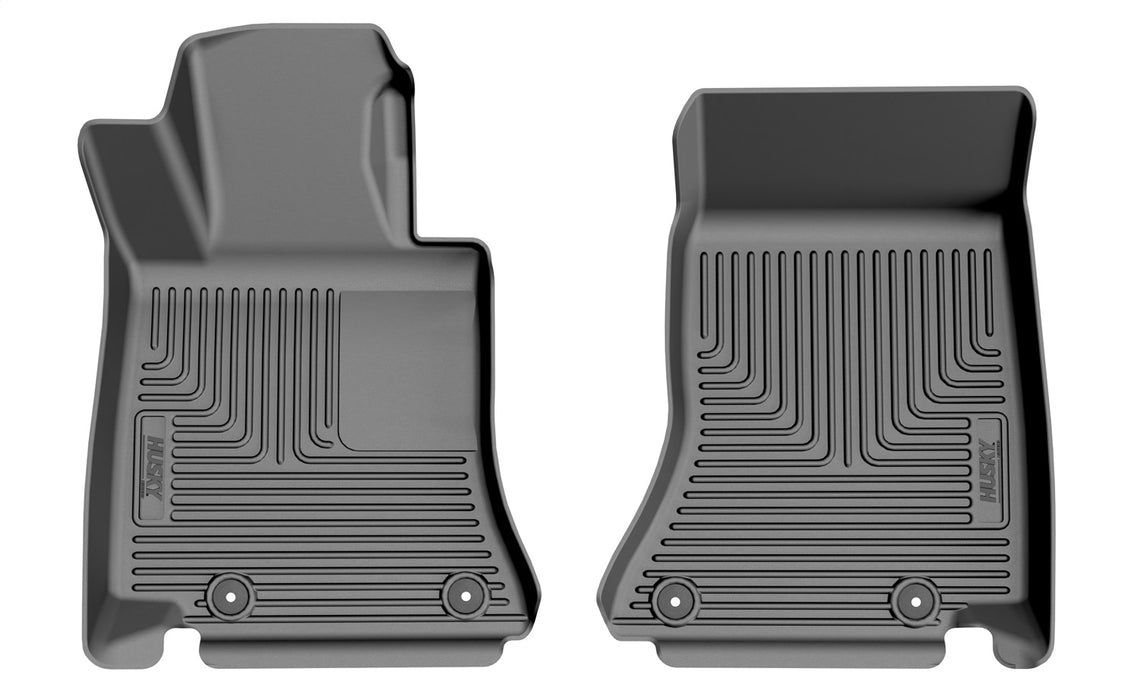 Husky Liners 77481 X-act Contour-Front Floor Liners for Select Mercedes-Benz C300