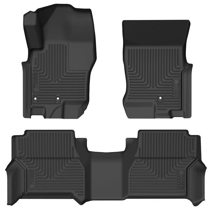 Husky Liners 93491 Weatherbeater-Front/2nd Seat Floor Liners for Select Suzuki Equator