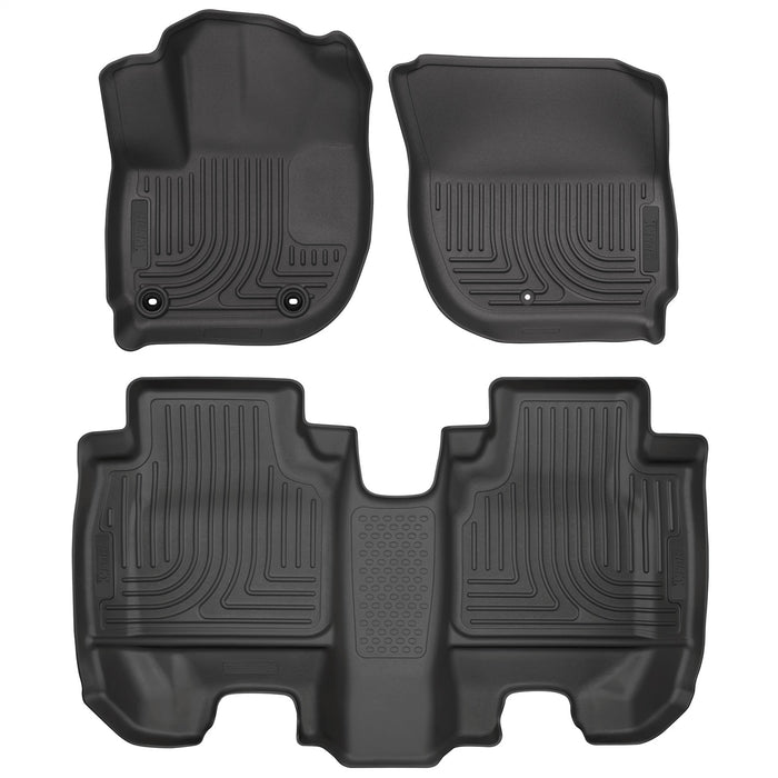 Husky Liners 93701 Weatherbeater-Front/2nd Seat Floor Liners for Select Honda HR-V