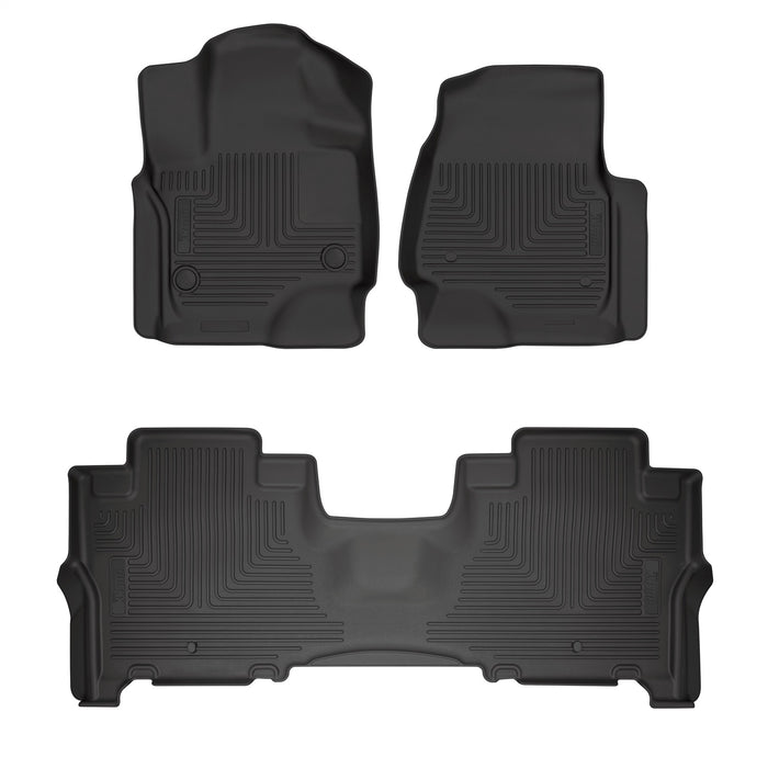 Husky Liners 93741 Weatherbeater-Front/2nd Seat Floor Liners for Select Lincoln Navigator