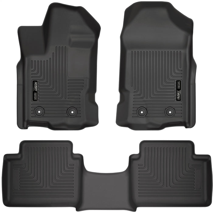 Husky Liners 93801 Weatherbeater-Front/2nd Seat Floor Liners for Select Ford Ranger