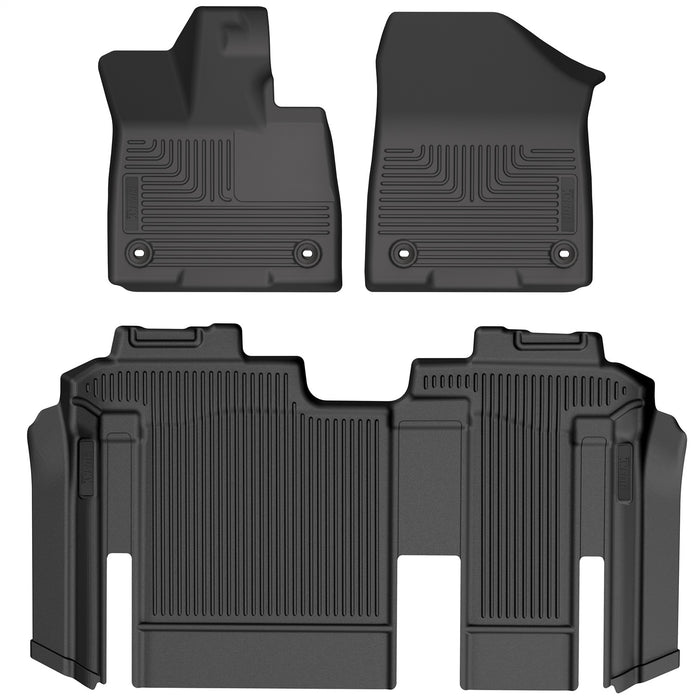 Husky Liners 93841 Weatherbeater-Front/2nd Seat Floor Liners for Select Toyota Sienna