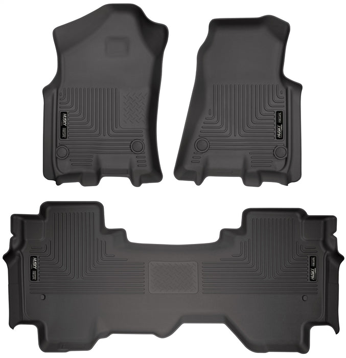 Husky Liners 94011 Weatherbeater-Front/2nd Seat Floor Liners for Select Ram
