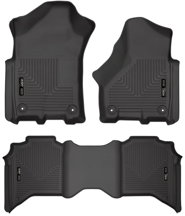 Husky Liners 94111 Weatherbeater-Front/2nd Seat Floor Liners for Select Ram 2500, Ram