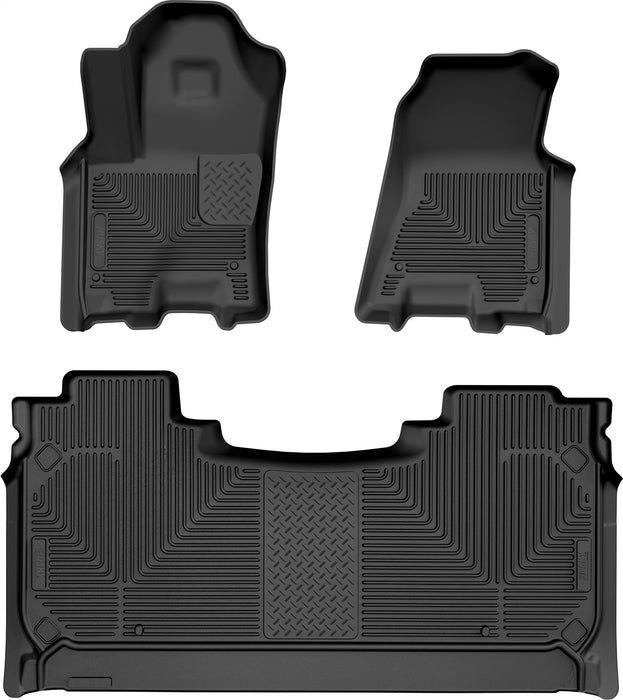 Husky Liners 94491 Weatherbeater-Front/2nd Seat Floor Liners for Select Ram