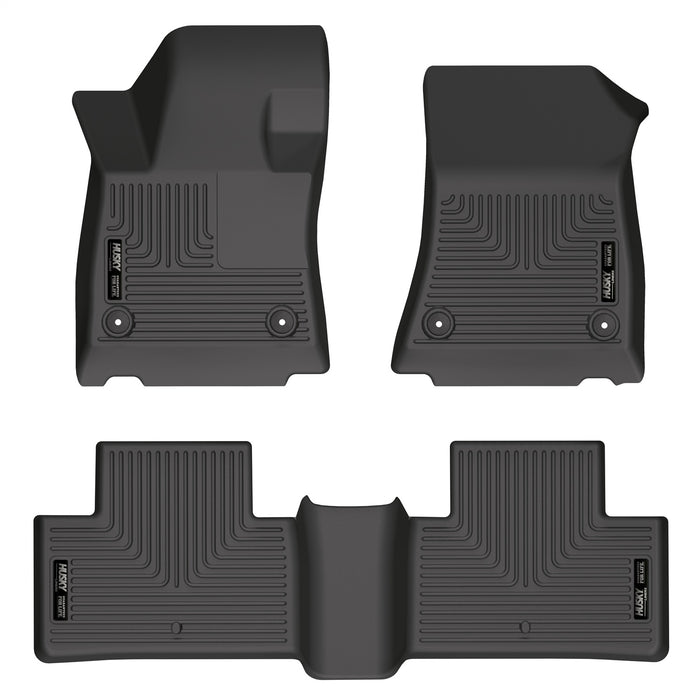 Husky Liners 95031 Weatherbeater-Front/2nd Seat Floor Liners for Select INFINITI QX55