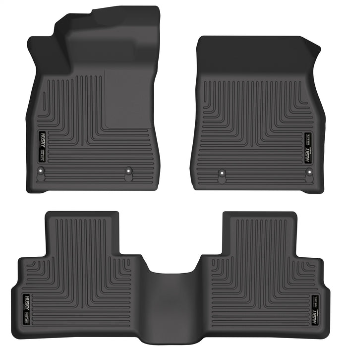 Husky Liners 95061 Weatherbeater-Front/2nd Seat Floor Liners for Select Nissan Sentra
