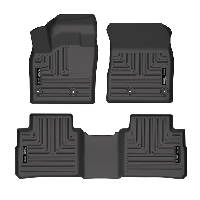 Husky Liners 95081 Weatherbeater-Front/2nd Seat Floor Liners for Select Nissan Rogue