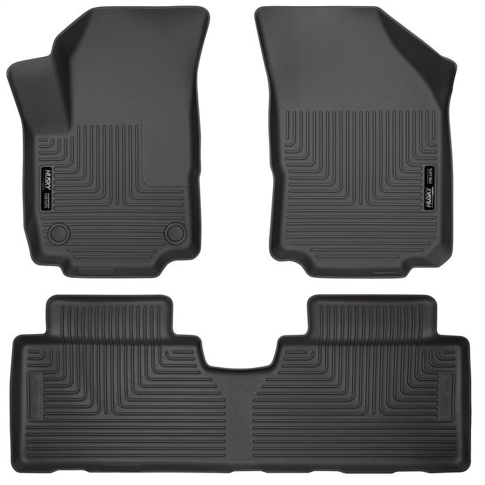 Husky Liners 95151 Weatherbeater-Front/2nd Seat Floor Liners for Select GMC Terrain