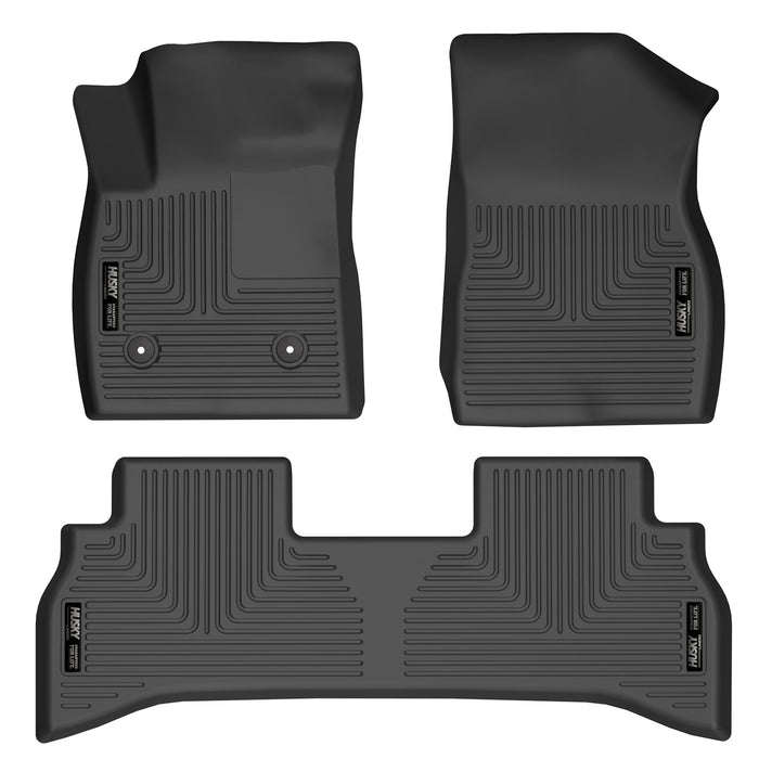 Husky Liners 95161 Weatherbeater-Front/2nd Seat Floor Liners for Select Chevrolet Blazer, Chevrolet Trailblazer