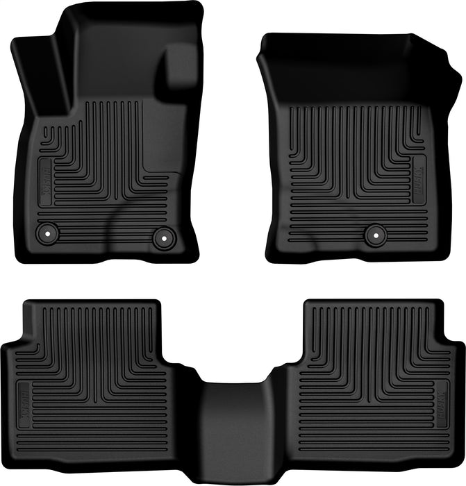 Husky Liners 95331 Weatherbeater-Front/2nd Seat Floor Liners for Select Ford Escape