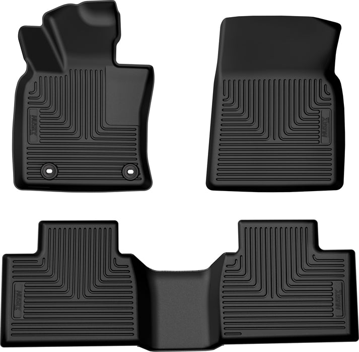 Husky Liners 95361 Weatherbeater-Front/2nd Seat Floor Liners for Select Toyota Camry
