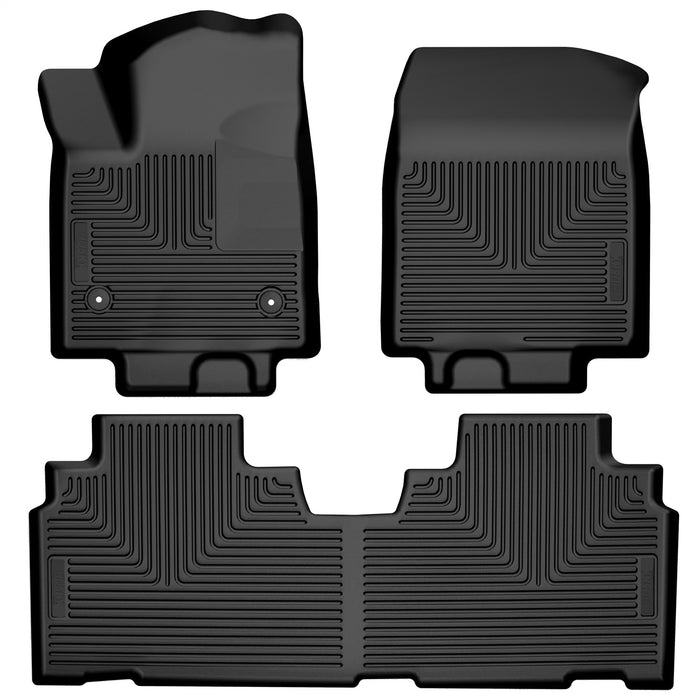 Husky Liners 95371 Weatherbeater-Front/2nd Seat Floor Liners for Select Chevrolet Blazer EV