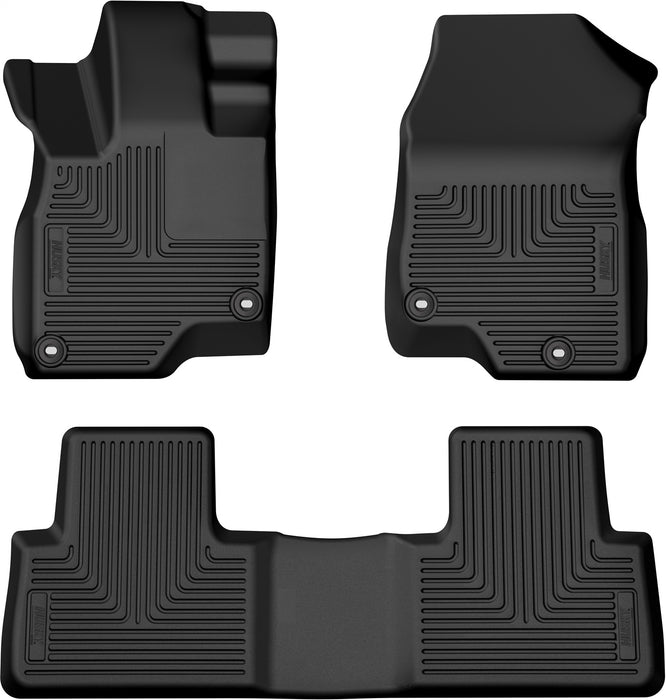 Husky Liners 95391 Weatherbeater-Front/2nd Seat Floor Liners for Select Acura RDX