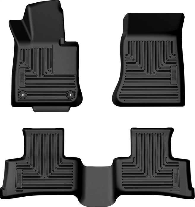 Husky Liners 95421 Weatherbeater-Front/2nd Seat Floor Liners for Select Mercedes-Benz GLC300