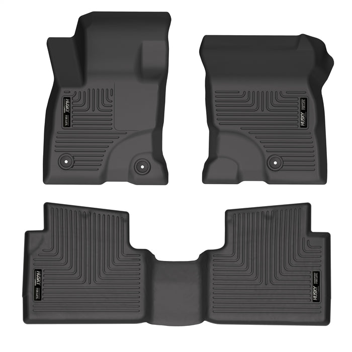 Husky Liners 95561 Weatherbeater-Front/2nd Seat Floor Liners for Select Ford Escape