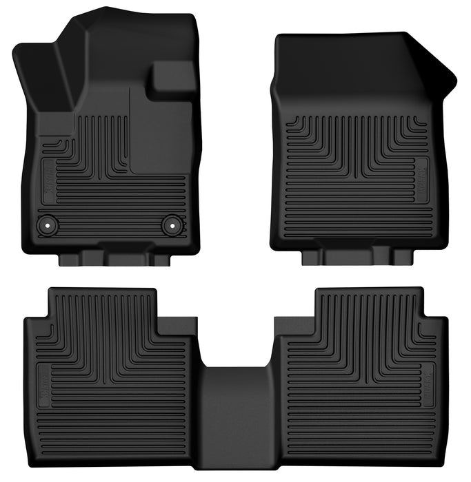Husky Liners 95571 Weatherbeater-Front/2nd Seat Floor Liners for Select Lincoln Nautilus