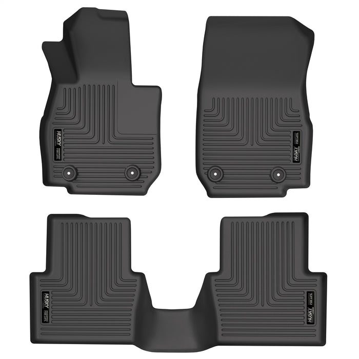 Husky Liners 95591 Weatherbeater-Front/2nd Seat Floor Liners for Select Mazda CX-3