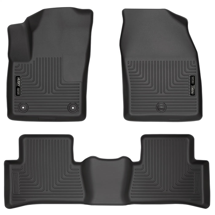 Husky Liners 95651 Weatherbeater-Front/2nd Seat Floor Liners for Select Toyota C-HR