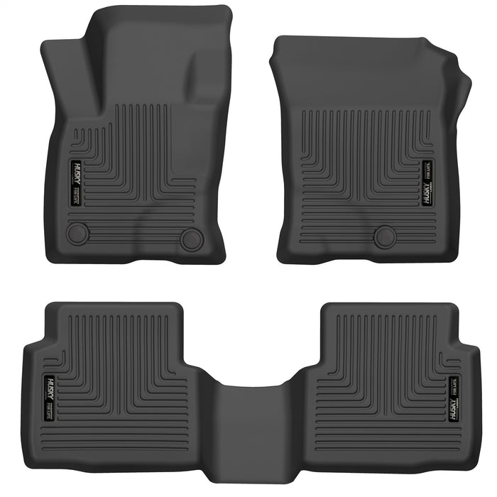 Husky Liners 95721 Weatherbeater-Front/2nd Seat Floor Liners for Select Ford Escape