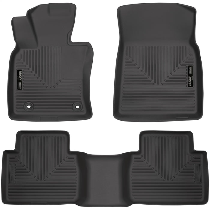 Husky Liners 95731 Weatherbeater-Front/2nd Seat Floor Liners for Select Toyota Camry