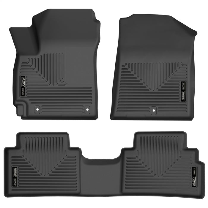 Husky Liners 95761 Weatherbeater-Front/2nd Seat Floor Liners for Select Kia Soul
