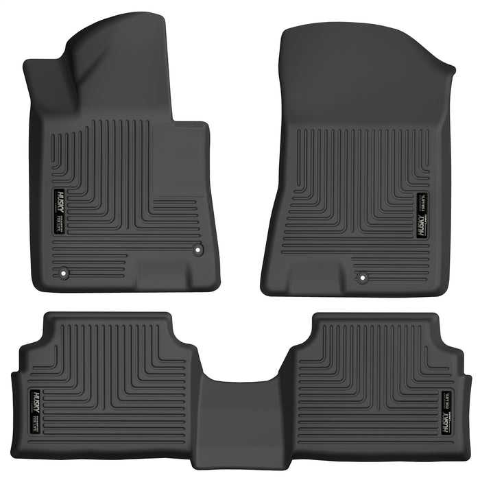 Husky Liners 95771 Weatherbeater-Front/2nd Seat Floor Liners for Select Hyundai Sonata, Kia K5