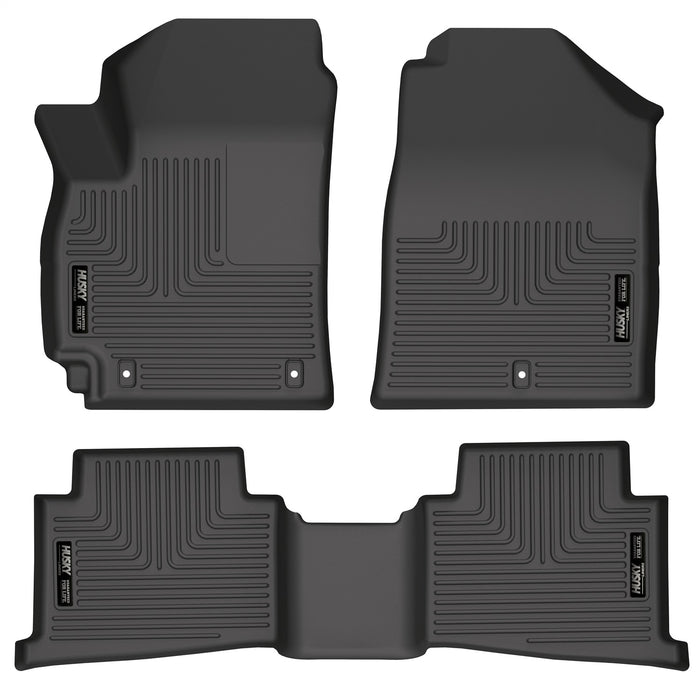 Husky Liners 95801 Weatherbeater-Front/2nd Seat Floor Liners for Select Kia Seltos