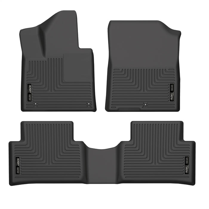 Husky Liners 95841 Weatherbeater-Front/2nd Seat Floor Liners for Select Kia Sorento