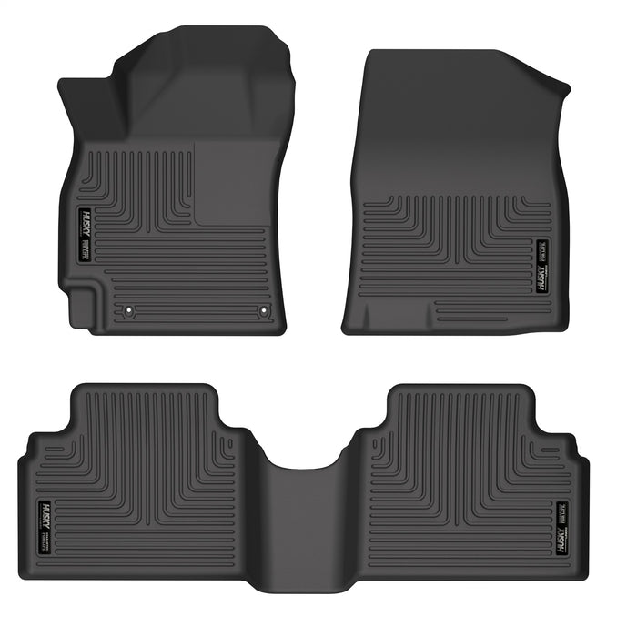 Husky Liners 95861 Weatherbeater-Front/2nd Seat Floor Liners for Select Hyundai Elantra