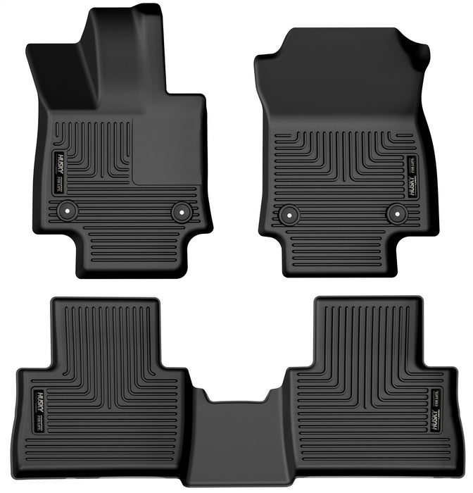 Husky Liners 95901 Weatherbeater-Front/2nd Seat Floor Liners for Select Lexus NX250, Lexus NX350