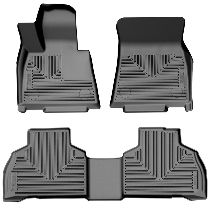 Husky Liners 96151 Weatherbeater-Front/2nd Seat Floor Liners for Select BMW X7