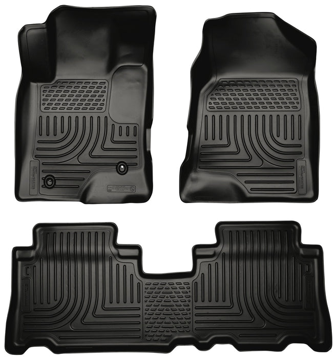 Husky Liners 96321 Weatherbeater-Front/2nd Seat Floor Liners for Select Chevrolet Captiva Sport
