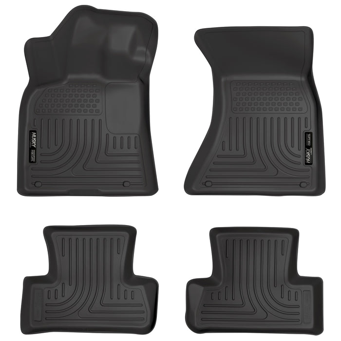 Husky Liners 96411 Weatherbeater-Front/2nd Seat Floor Liners for Select Audi Q5, Audi SQ5