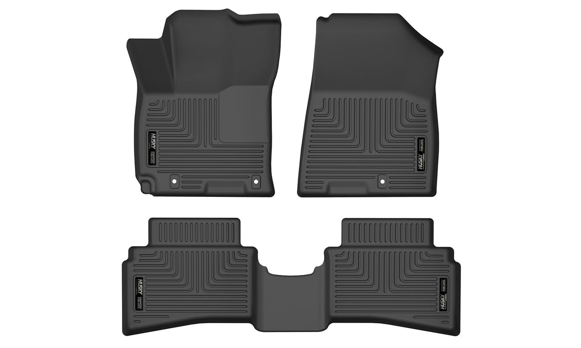 Husky Liners 96691 Weatherbeater-Front/2nd Seat Floor Liners for Select Hyundai Venue