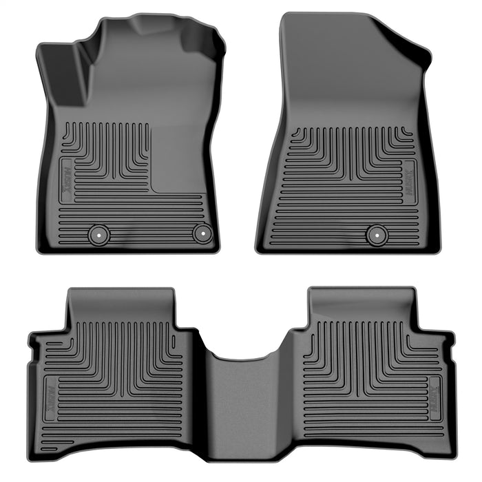Husky Liners 96791 Weatherbeater-Front/2nd Seat Floor Liners for Select Kia Niro