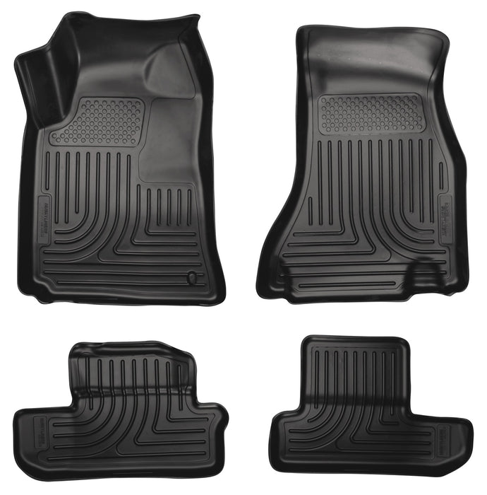 Husky Liners 98021 Weatherbeater-Front/2nd Seat Floor Liners for Select Dodge Challenger