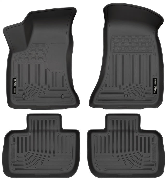 Husky Liners 98061 Weatherbeater-Front/2nd Seat Floor Liners for Select Chrysler 300, Dodge Charger