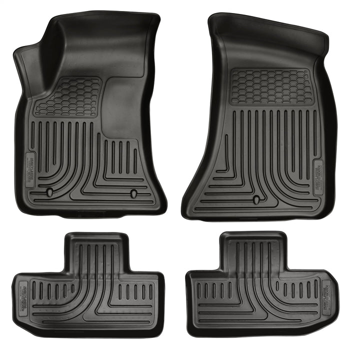 Husky Liners 98071 Weatherbeater-Front/2nd Seat Floor Liners for Select Dodge Challenger