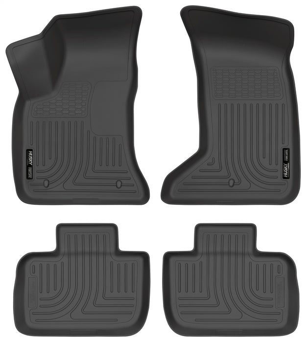 Husky Liners 98081 Weatherbeater-Front/2nd Seat Floor Liners for Select Chrysler 300, Dodge Charger